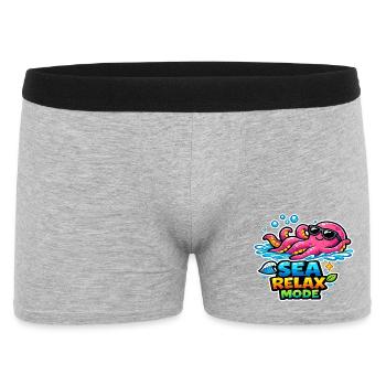 Sea Relax Mode - Boxer Homme - gris chiné - Devant