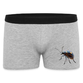 Maikäfer Süßer Hirschkäfer Nashornkäfer Insekten - Männer Boxer Shorts - Grau meliert - Vorne