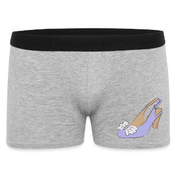 Damenschuh Schuh Mode - Männer Boxer Shorts - Grau meliert - Vorne