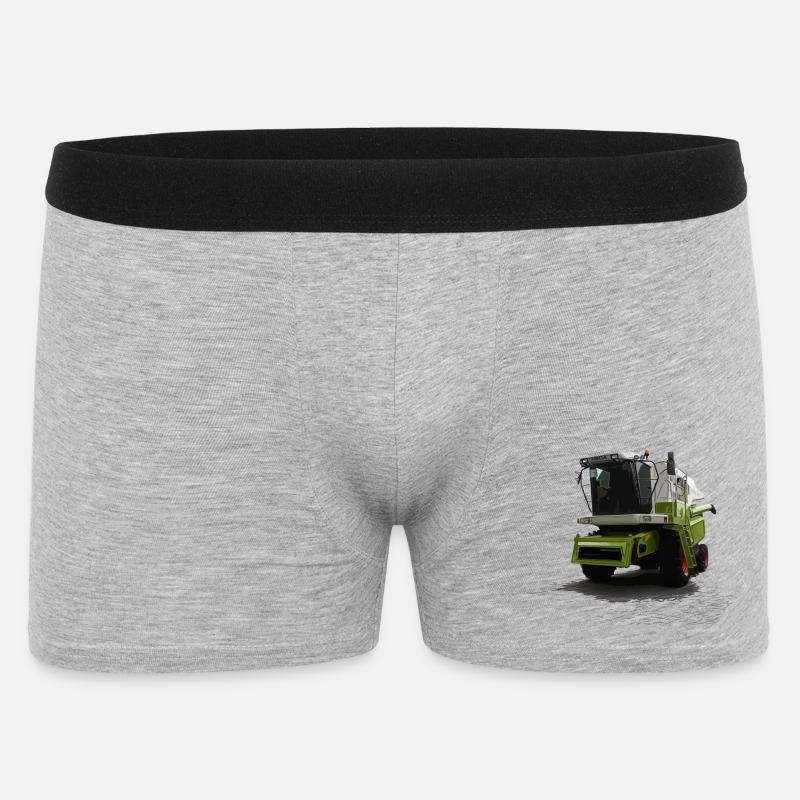 Moissonneuse-batteuse Mega 360 - Boxer Homme - gris chiné