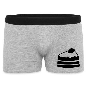 Du gâteau - Boxer Homme - gris chiné - Devant