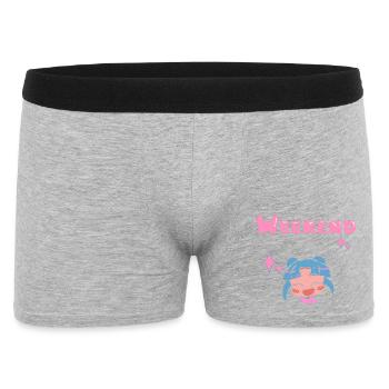 weekend - Boxer Homme - gris chiné - Devant