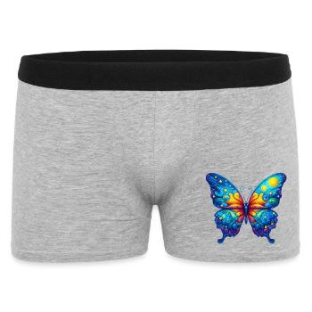 Van Gogh butterfly - Men's Boxer Shorts - heather grey - Front