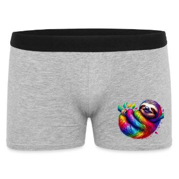 Sloth - Men's Boxer Shorts - heather grey - Front