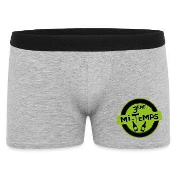 3rd Half - Men's Boxer Shorts - heather grey - Front