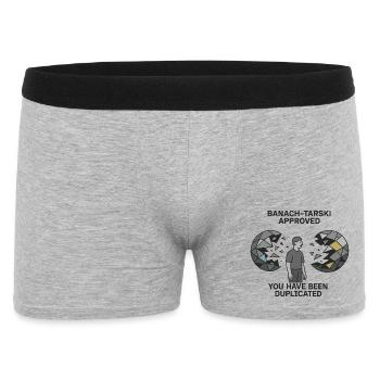 Banach-Tarski Approved - Men's Boxer Shorts - heather grey - Front