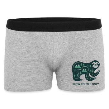 Routes lentes uniquement Éléphant - Boxer Homme - gris chiné - Devant