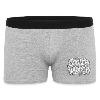 Cool Father Graffiti Handwriting - Men's Boxer Shorts - heather grey - Front