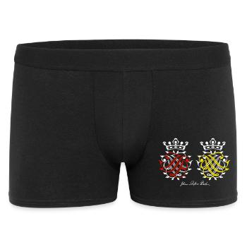 Johann Sebastian Sceau de Bach - Boxer Homme - noir - Devant