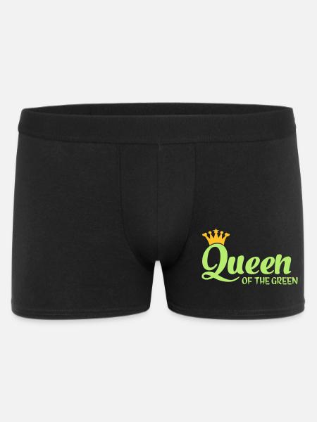 Queen of the Green - Men's Boxer Shorts - black
