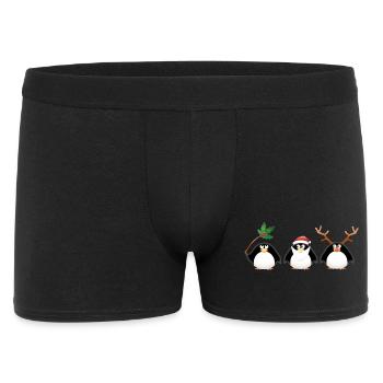 Noël - Boxer Homme - noir - Devant