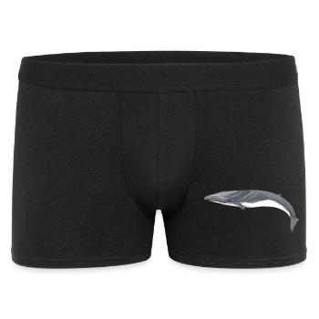 Fin Whale - Fin whale - Rorqual commun - Men's Boxer Shorts - black - Front
