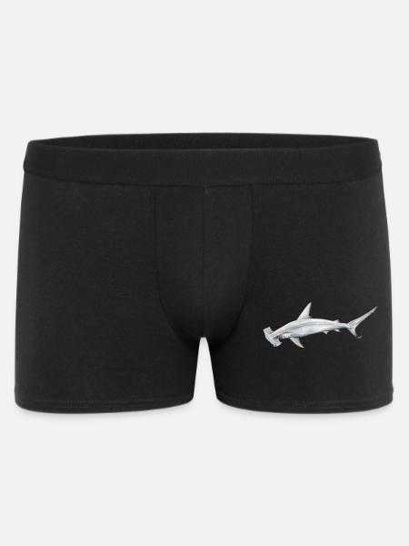 requin Martillon - requin-marteau - Réquin - Boxer Homme - noir