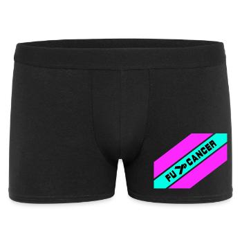 Fu... Cancer / Lutte contre le cancer / Fu.. Cancer - Boxer Homme - noir - Devant