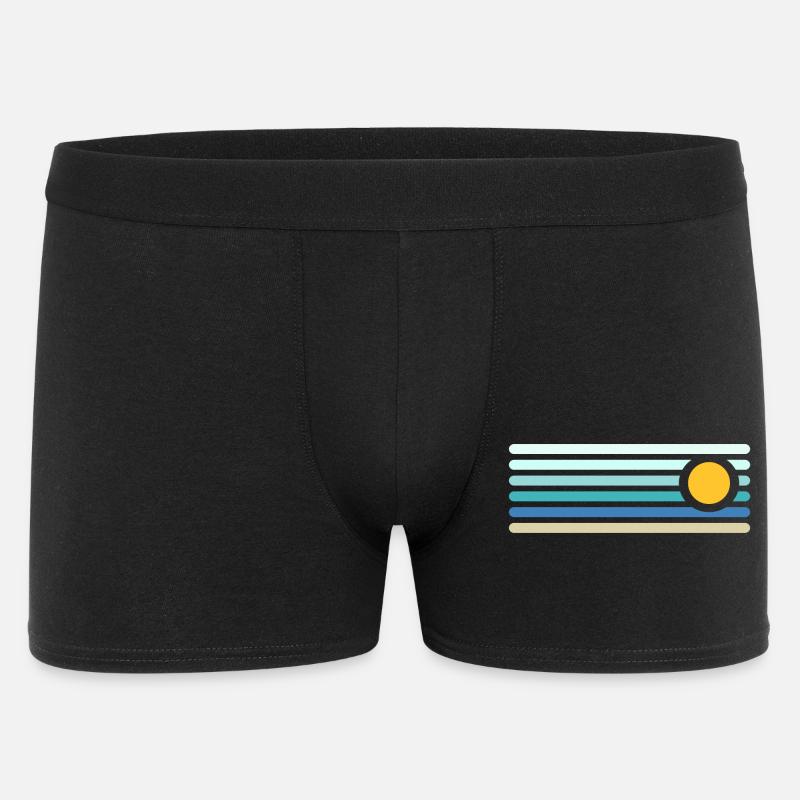 beach - Men's Boxer Shorts - black