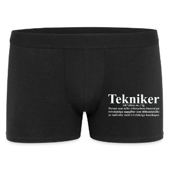 Tekniker - Boxer Homme - noir - Devant