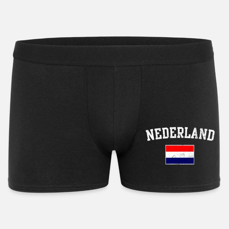 Drapeau de l’arc des Pays-Bas - Boxer Homme - noir