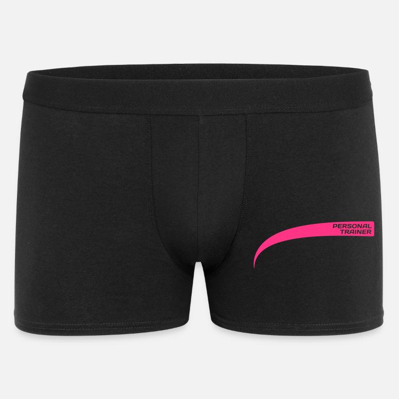 Personal trainer / Drill Instructor - Männer Boxer Shorts - Schwarz