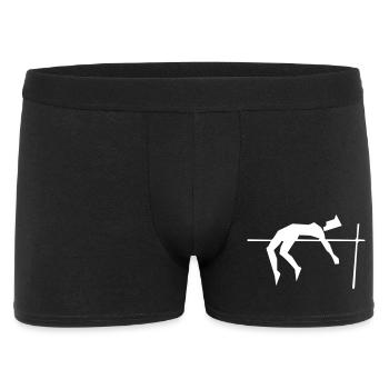 Saut en hauteur - design - Boxer Homme - noir - Devant
