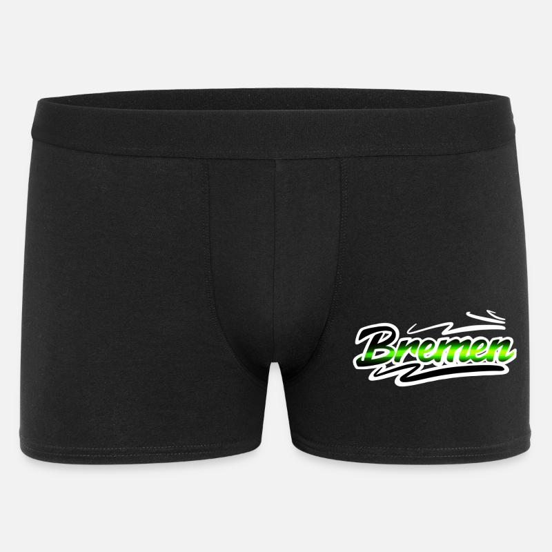 Bremen - Männer Boxer Shorts - Schwarz
