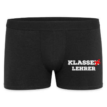 Class teacher - class teacher - funny school - Men's Boxer Shorts - black - Front