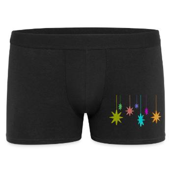 étoile de Noël - Boxer Homme - noir - Devant
