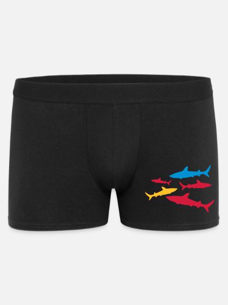 shark - Men's Boxer Shorts - black