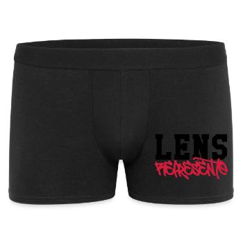 Stellt Objektiv! - Männer Boxer Shorts - Schwarz - Vorne
