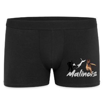Malinois, dog sports, service dog, Mali, Shepherd - Men's Boxer Shorts - black - Front