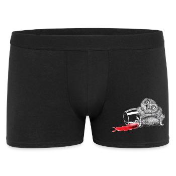 Tipsy owl - Men's Boxer Shorts - black - Front
