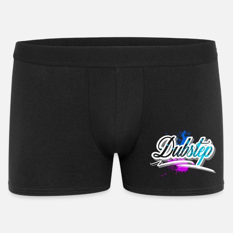 Dubstep - Männer Boxer Shorts - Schwarz