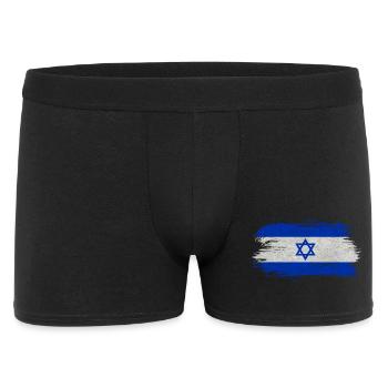 Israel Flag / Gift Haifa Jerusalem Tel Aviv - Men's Boxer Shorts - black - Front
