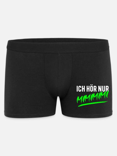 mimimimi - Männer Boxer Shorts - Schwarz
