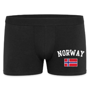 Drapeau de la Norvège - Boxer Homme - noir - Devant