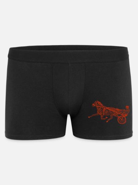 harness racing - Men's Boxer Shorts - black
