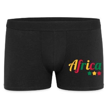 Africa / Africain / Afrique / Africain - Boxer Homme - noir - Devant