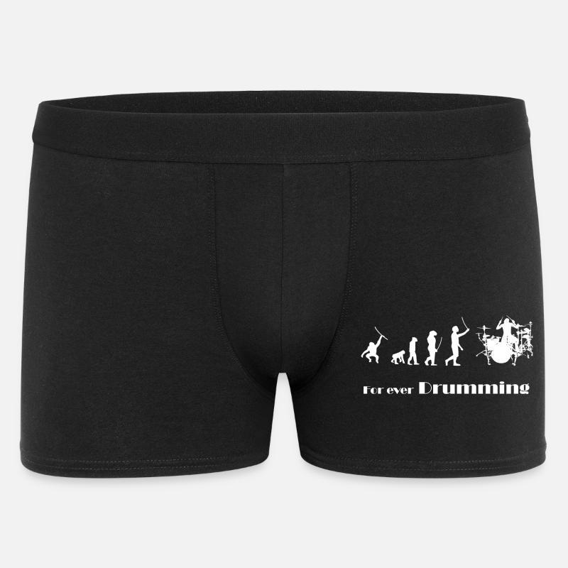 Evolution - For ever drumming - Men's Boxer Shorts - black
