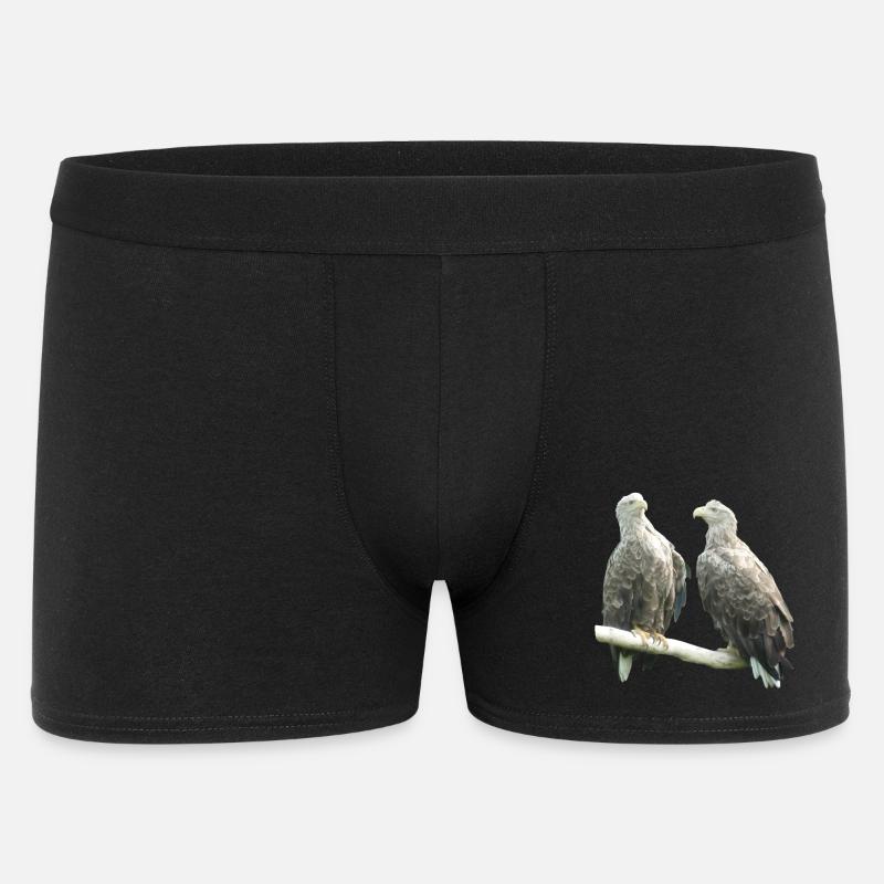 Pygargue à queue blanche - Boxer Homme - noir