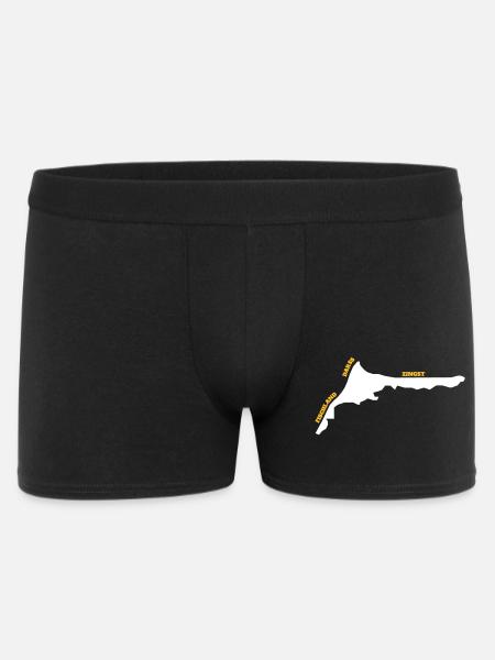 Fischland Darss Zingst (DIY) - Men's Boxer Shorts - black