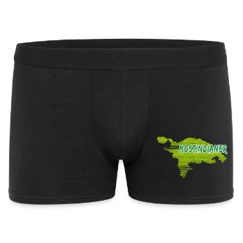 Mostindianer, Mostindien, Thurgau - Männer Boxer Shorts - Schwarz - Vorne
