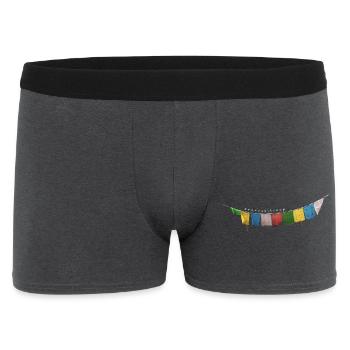 Drapeaux de prière - Boxer Homme - charbon - Devant
