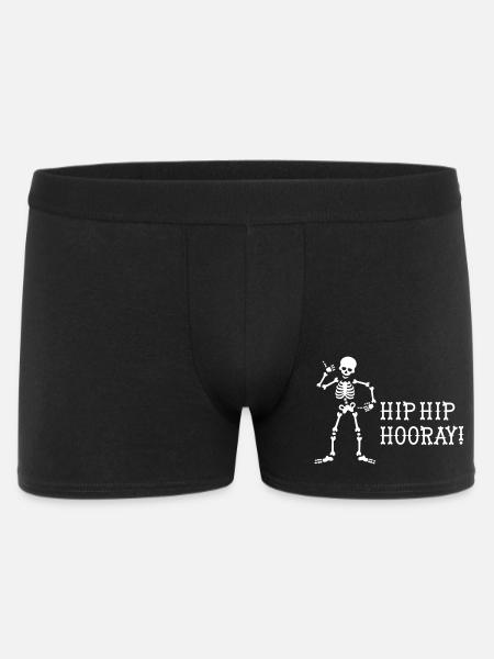 Cadera cadera hurra quiropráctico radiólogo radiografía - Calzoncillos Boxer hombre - negro