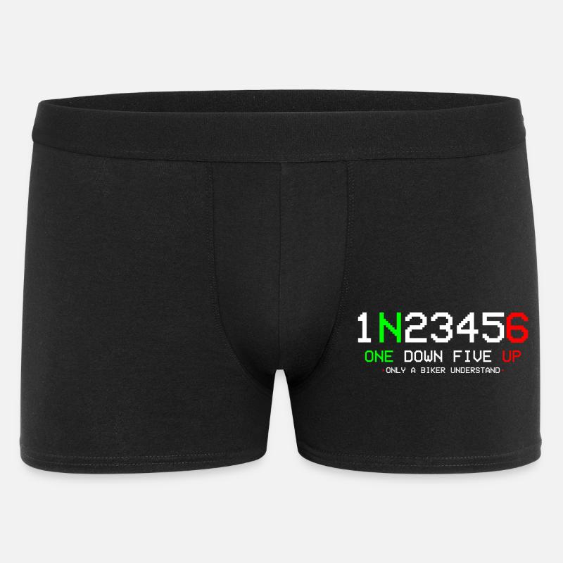Motorrad 1N23456 - Männer Boxer Shorts - Schwarz