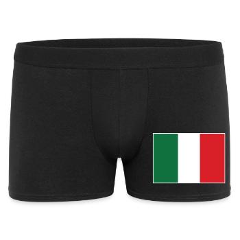Italy Flag - Men's Boxer Shorts - black - Front