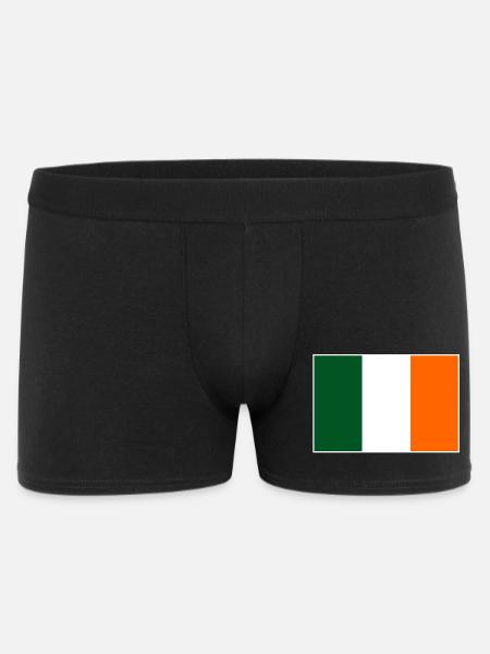 Drapeau de l’Irlande - Boxer Homme - noir