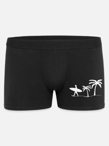 Surfer Surfing - Men's Boxer Shorts - black