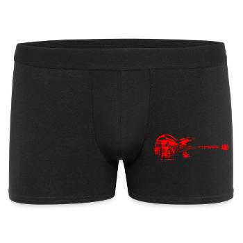 Rock T-shirt - Men's Boxer Shorts - black - Front