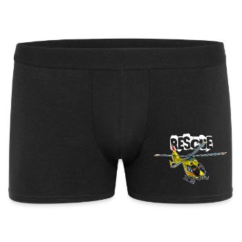 Sauvetage par hélicoptère - Boxer Homme - noir - Devant