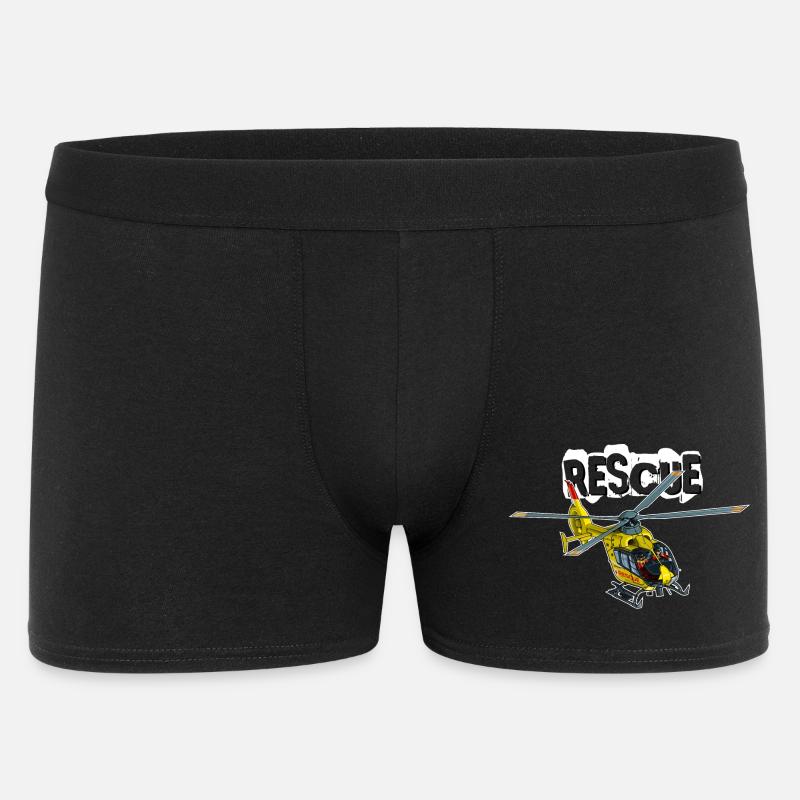 Sauvetage par hélicoptère - Boxer Homme - noir