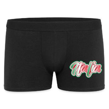 sticker Italy sticker Italy Aufkleber Italien - Men's Boxer Shorts - black - Front